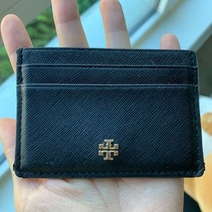 Black Tory Burch Card Holder